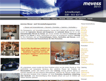 Tablet Screenshot of mevess.com